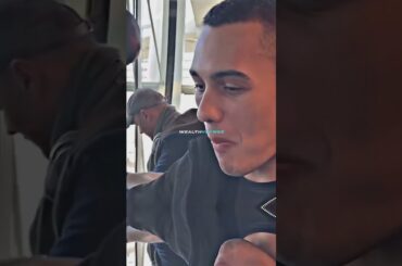 Tristan Challenge Luc to a French Eating Contest