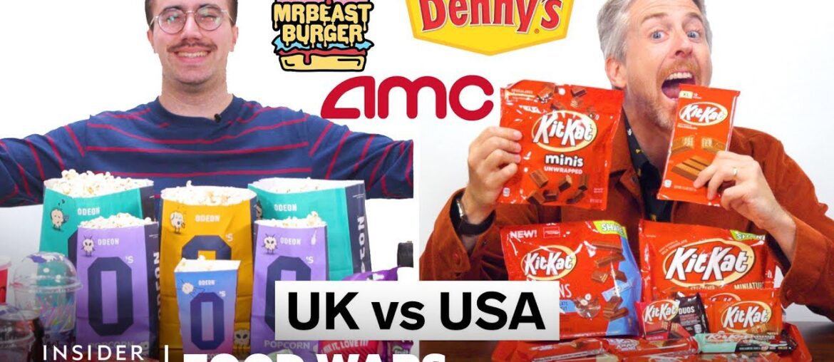 US vs UK Food Wars Season 4 Marathon | Food Wars | Insider Food