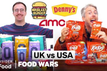 US vs UK Food Wars Season 4 Marathon | Food Wars | Insider Food