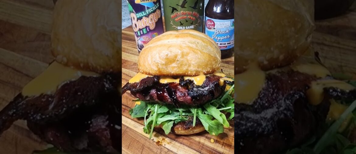 Gourmet Ostrich Burger