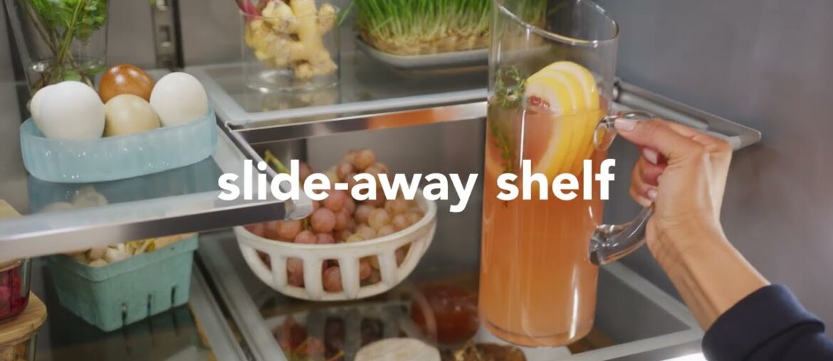 The new KitchenAid French Door refrigerator is here!