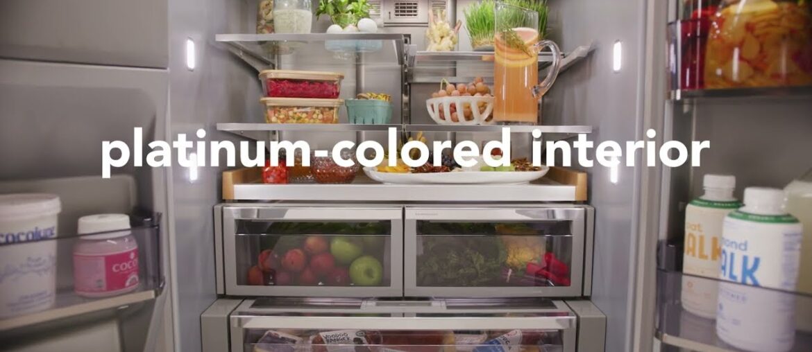 New French Door refrigerator.