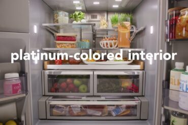 New French Door refrigerator.