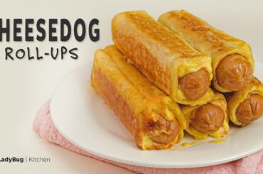 CHEESE DOG ROLL-UPS | French Toast Roll-ups. Homemade Cooking Recipes
