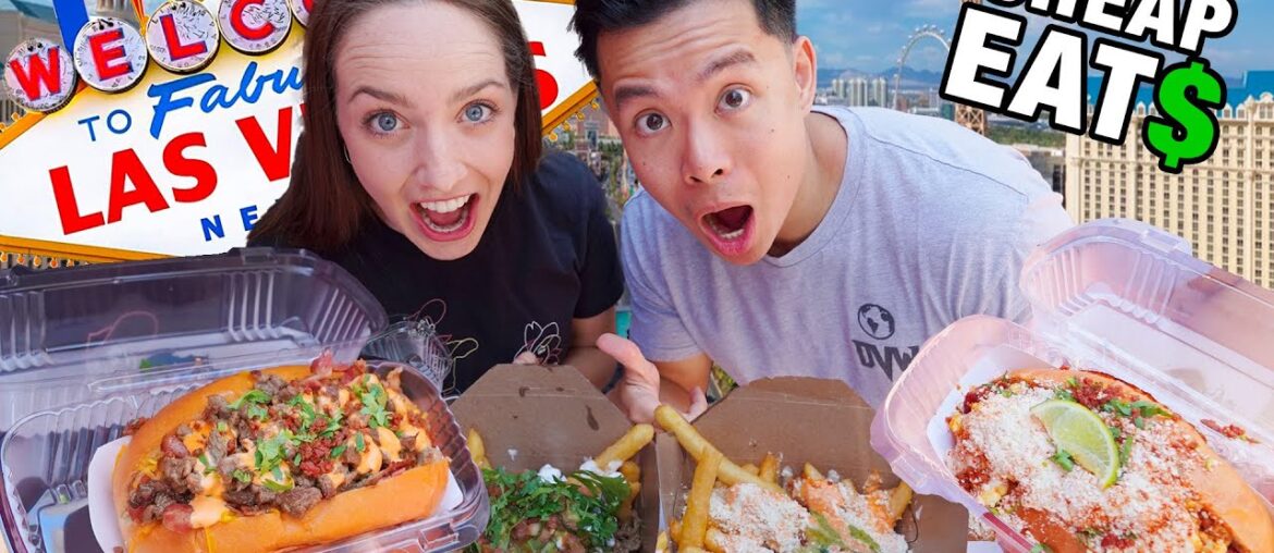 5 Cheap Eats On The LAS VEGAS Strip To Try In 2023!