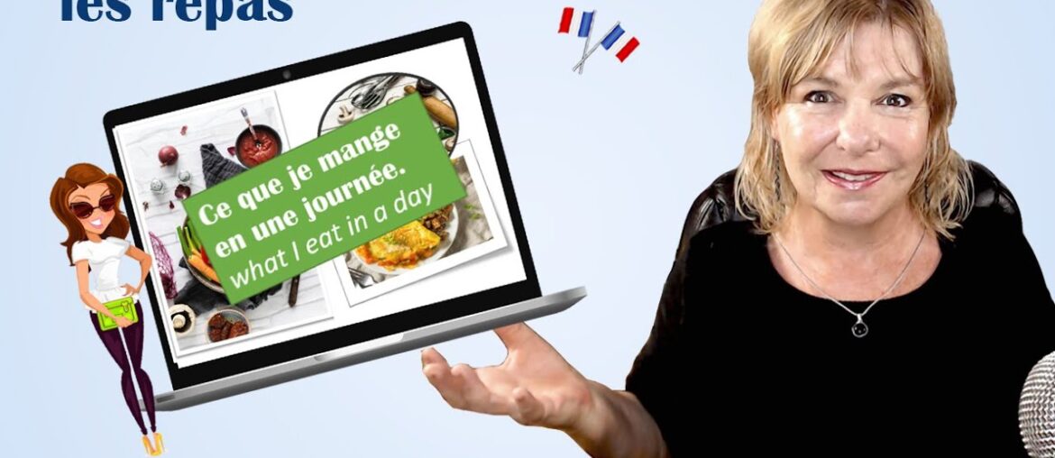 What I eat in a day: Talk About Meals in French | Les repas et l'article partitif