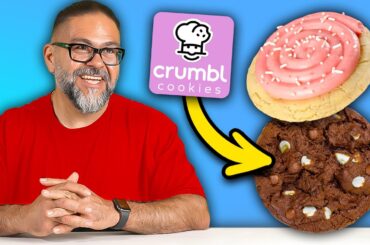 Mexican Dads Try Crumbl Cookies!