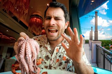 I Tried OCTOPUS At Topolinos For The FIRST TIME.  One OF Disney's BEST Signature Restaurants