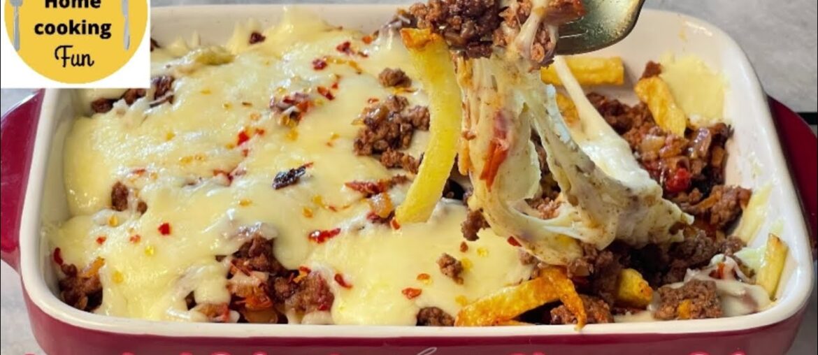 Loaded Fries | Cheese Loaded Fries | Super Delicious