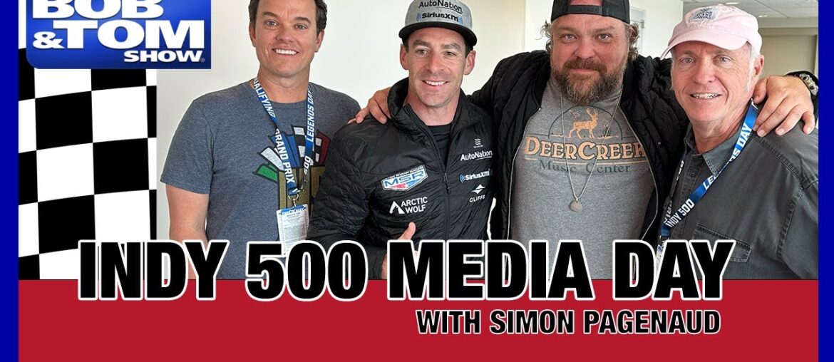 IndyCar Driver Simon Pagenaud Joins Us at Indy 500 Media Day