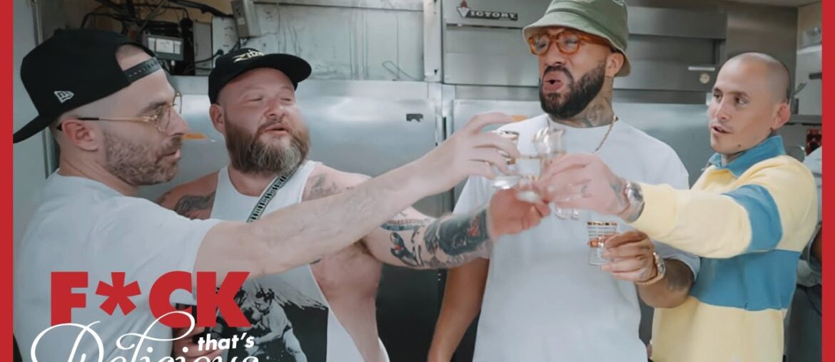 SoHo’s Best Middle-Eastern Food With Action Bronson, Marlon "Chito" Vera, The Alchemist & Larry June SoHo’s Best Middle-Eastern Food With Action Bronson, Marlon "Chito" Vera, The Alchemist & Larry June