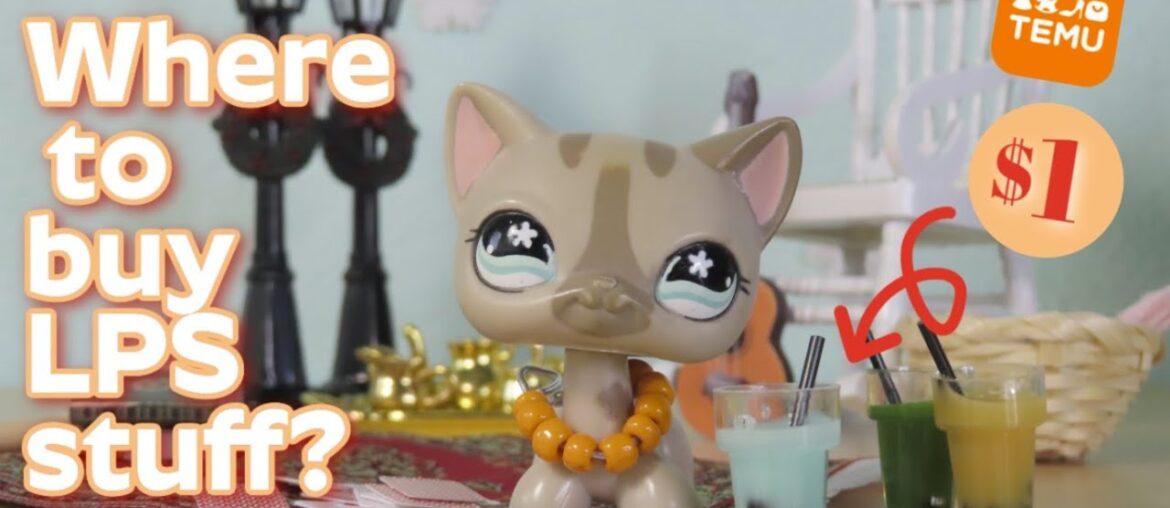 i found the best website to buy LPS FURNITURE! Temu Haul!