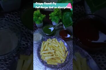 French Fry https://youtu.be/IXKUXnyWGhE #frenchfry   #cooking #simplecooking #snacks #recipe