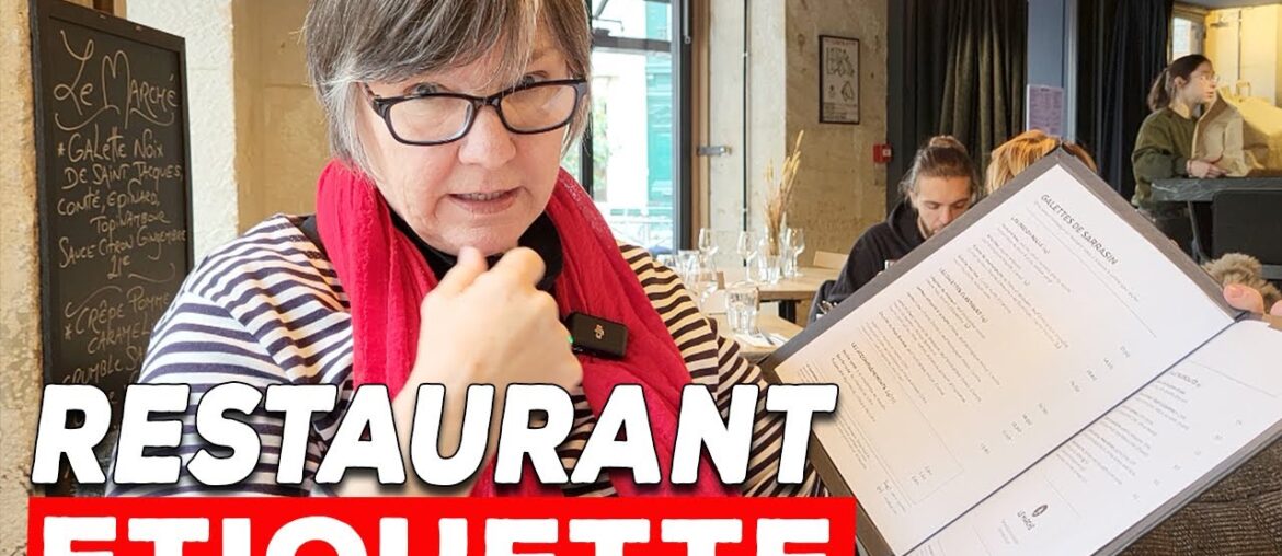 10 Things To KNOW about Restaurants ETIQUETTE in Paris 10 Things To KNOW about Restaurants ETIQUETTE in Paris