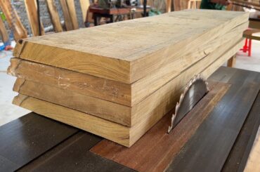 Woodworking Delight: Building a Sturdy Dining Set for 6 People from Hardwood