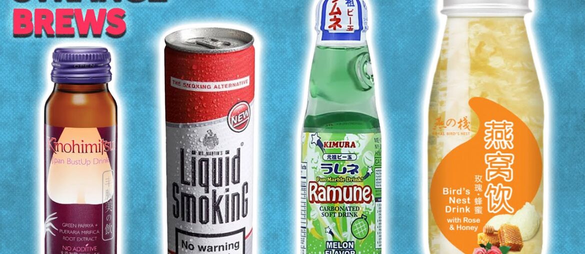 Most Bizarre Beverages From Around the World