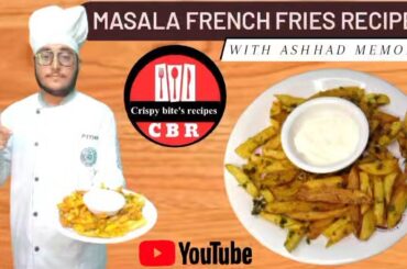 Masala French Fries | Easy recipe | (Lunch box) recipe | with Ashhad Memon