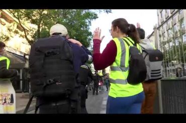 Climate protesters, police clash at TotalEnergies