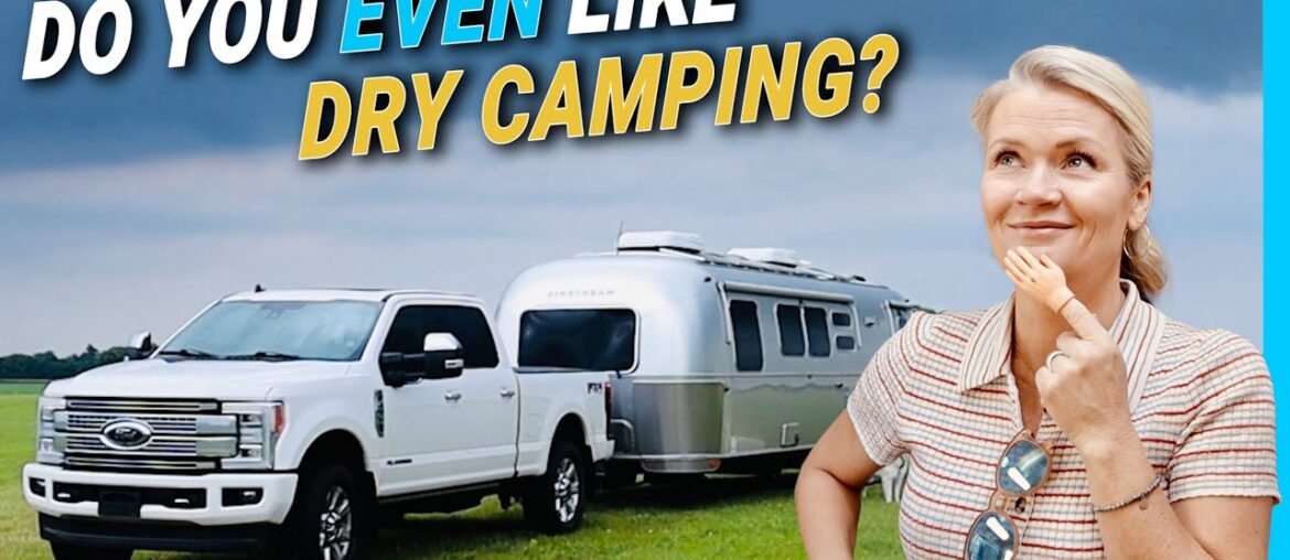 Not a Typical RV Solar Video. Dry Camping Off Grid.