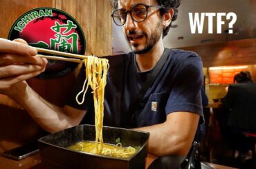 They Made Me Eat Ramen Alone in a Cubicle... (Ichiran honest review)