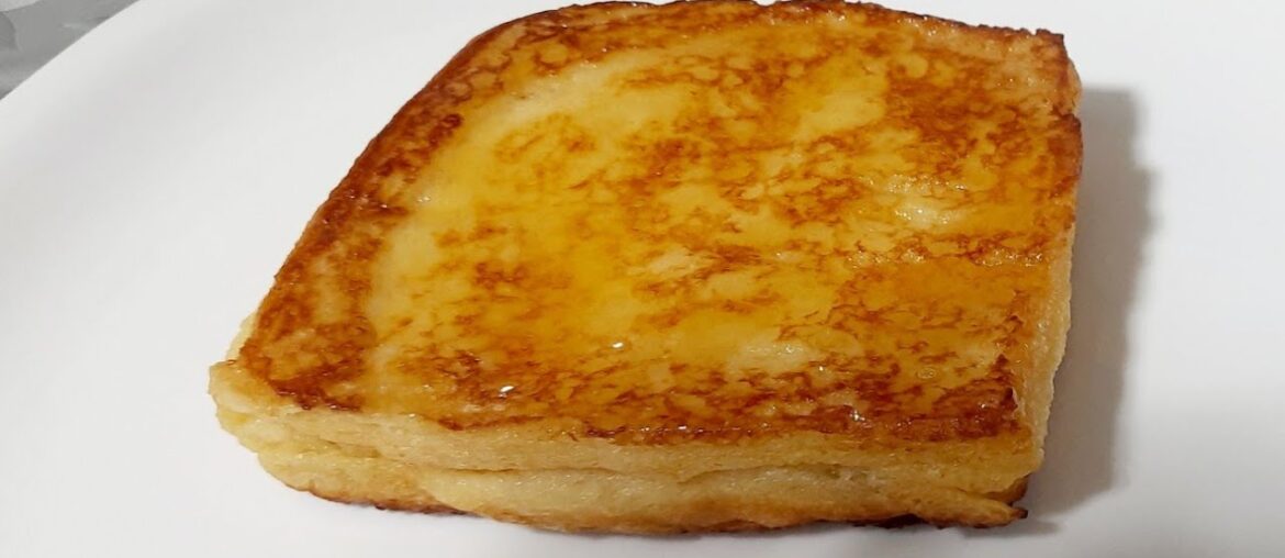 four layers French toast recipe #38 / very delicious and simple recipe / Good cooking time four layers French toast recipe #38 / very delicious and simple recipe / Good cooking time