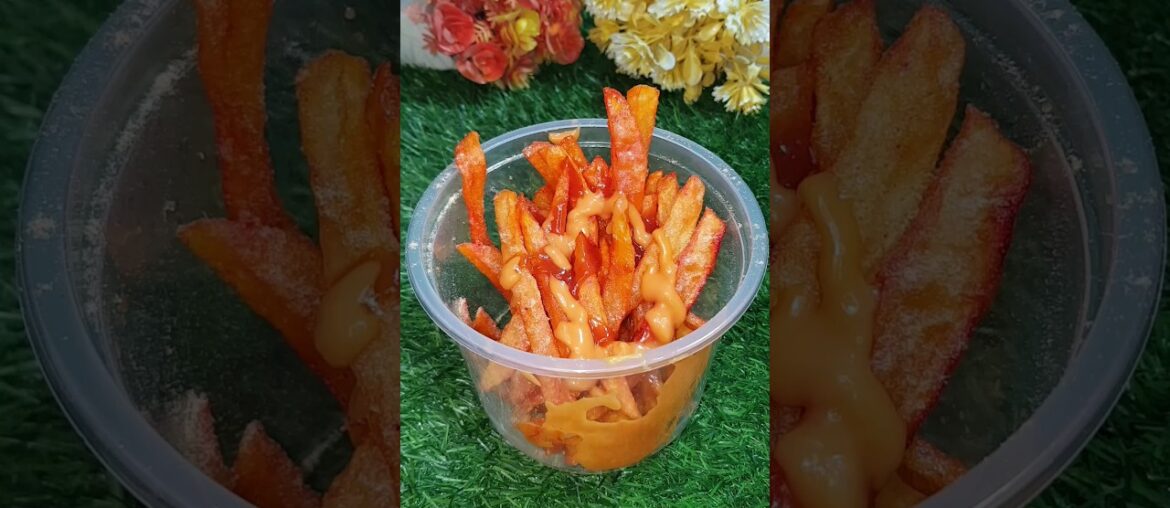 Crispy Masala French Fries | Homemade French Fries Recipe | #snacks #frenchfries #shorts
