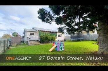 For Sale - 27 Domain Street, Waiuku