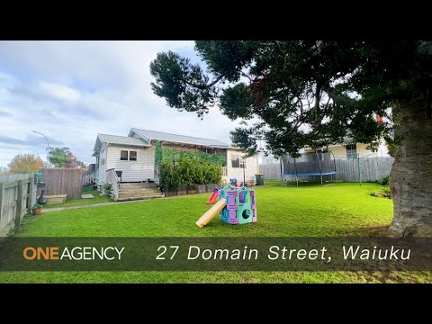 For Sale – 27 Domain Street, Waiuku For Sale - 27 Domain Street, Waiuku
