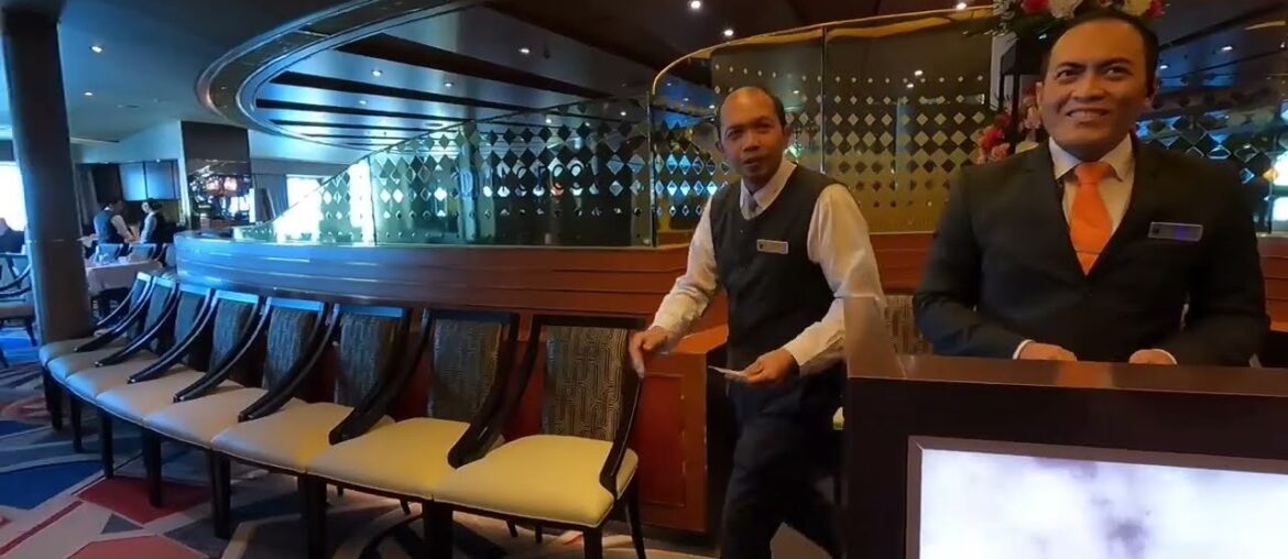 Holland America Eurodam Dinner In The Dining Room May 3rd 2023