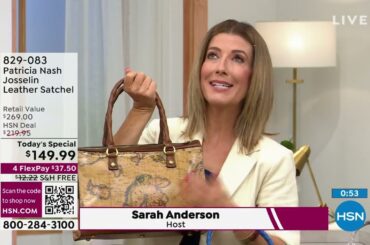 HSN | Patricia Nash Handbags & Accessories 6th Anniversary - All On Free Shipping 05.20.2023 - 09 PM