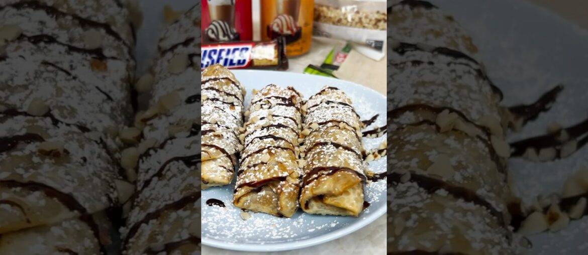 Snickers Egg Roll
