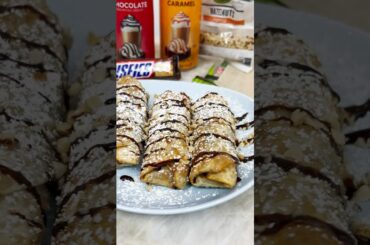 Snickers Egg Roll