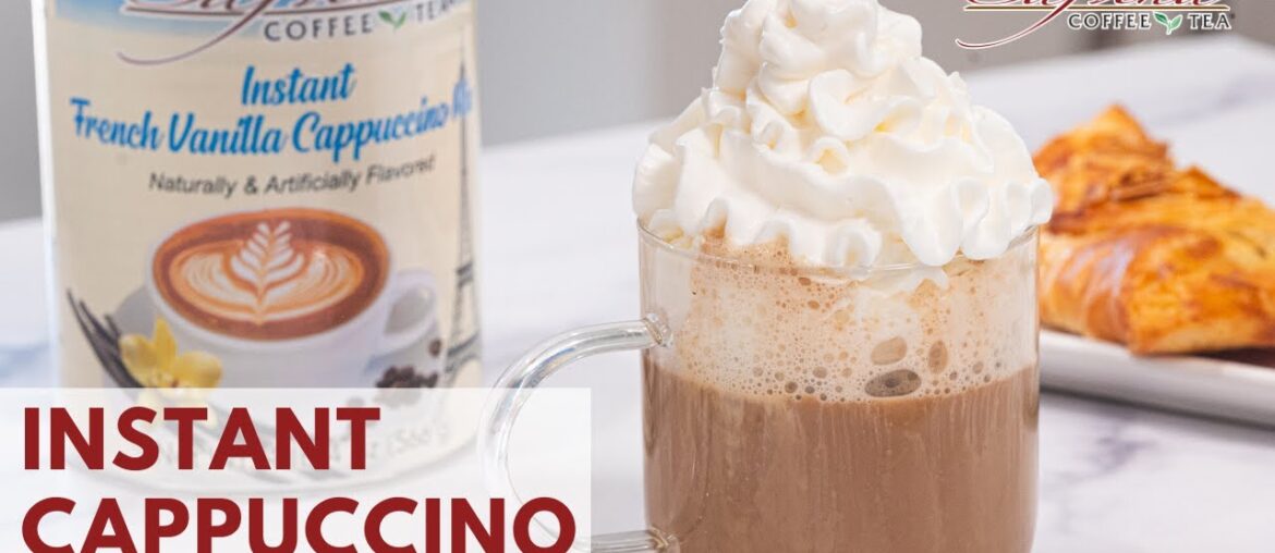 INSTANT French Vanilla Cappuccino | Cafvina Coffee & Tea INSTANT French Vanilla Cappuccino | Cafvina Coffee & Tea