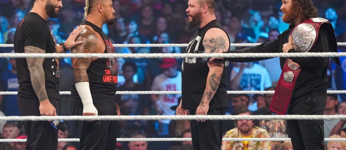 Roman Reigns & Solo Sikoa vs. Sami Zayn & Kevin Owens: WWE Night of Champions 2023 Hype Video