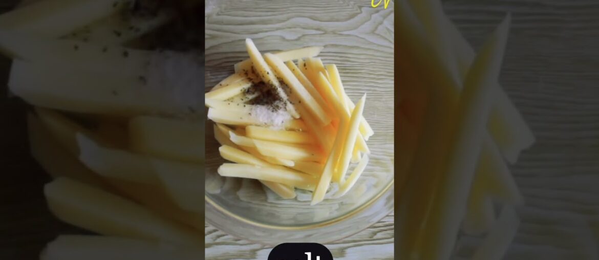 crunchy french fries #food #crispypotatoes #frenchfries #recipe #crispyfrenchfries #foodvideo #cook