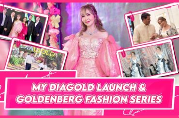 MY DIAGOLD LAUNCH + MOWDELING FOR THE GOLDENBERG FASHION SERIES | Small Laude