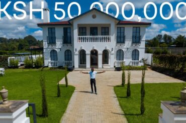 Inside Tigoni Ksh.50,000,000 White House #Mansion #kenya #realestate #maisonette #realestatelife