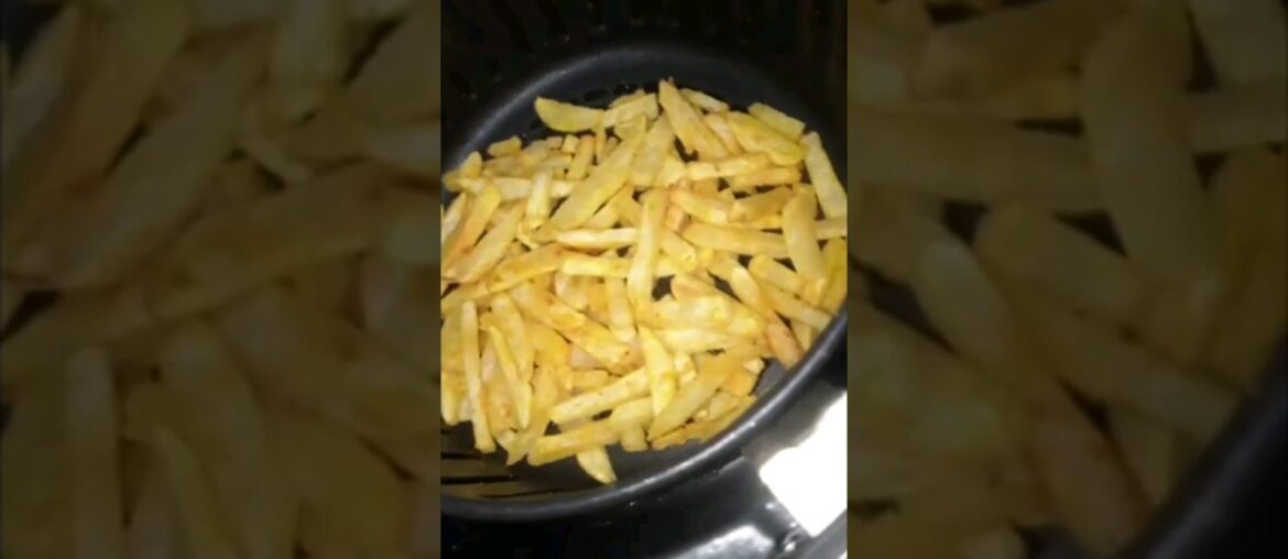 Crispy French Fries//zero oil french fries//air frier recipe