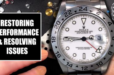 Rolex 16570 Service: Restoring the Iconic Explorer II