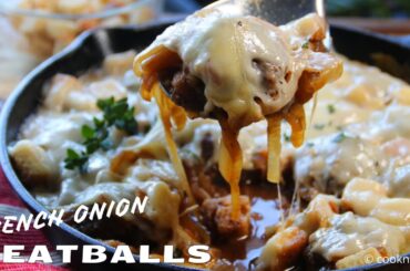 Affordable French Onion Meatball Casserole - Wallet Friendly