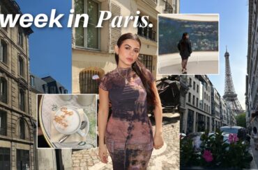 a week in paris | TRAVEL VLOG