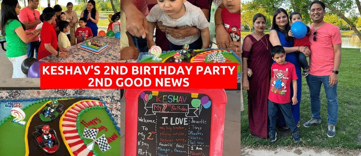 Keshav's 2nd Birthday Party~2nd Good News~Cooked Party Food For 35 People~Real Homemaking Chicago
