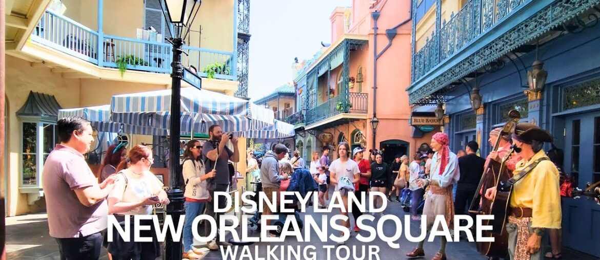 Exploring Disneyland's New Orleans Square Walking Tour #neworleanssquare #disneyland #disney Exploring Disneyland's New Orleans Square Walking Tour #neworleanssquare #disneyland #disney