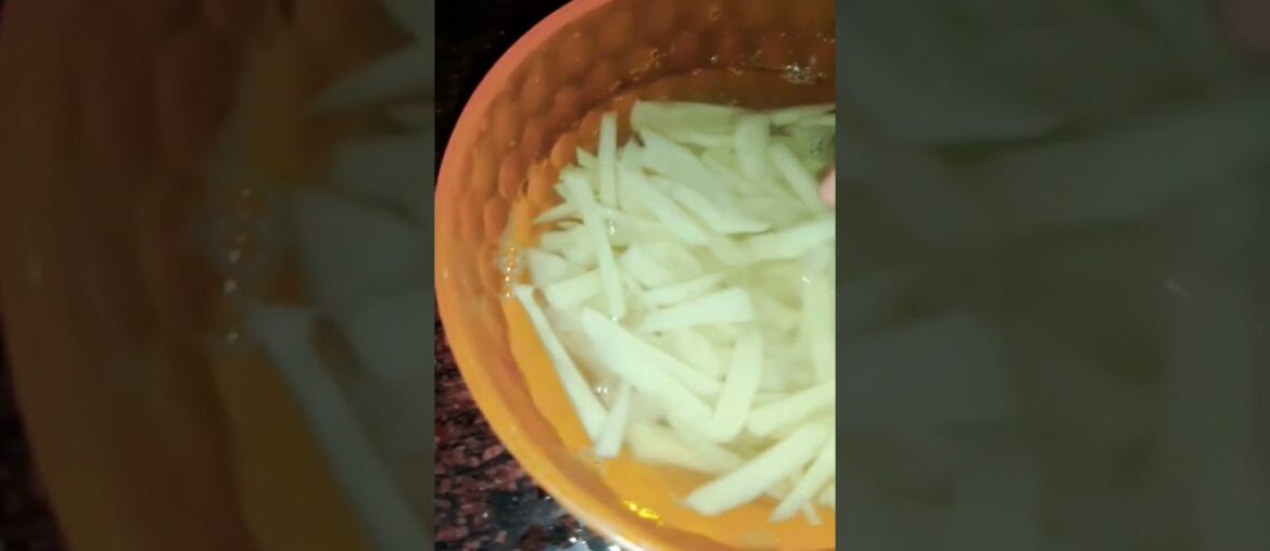 french fries home recipe #recipes #frenchfries #shorts #cooking