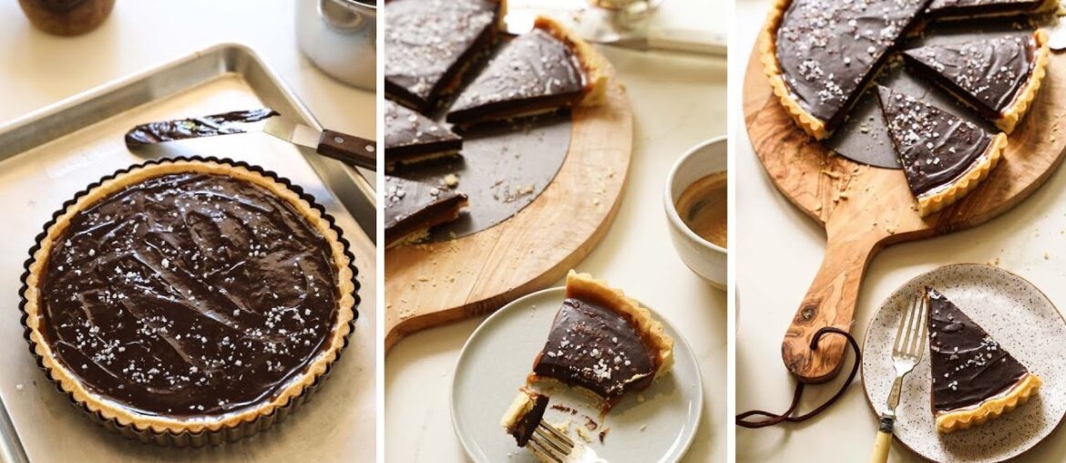 Salted Chocolate Caramel Tart Salted Chocolate Caramel Tart
