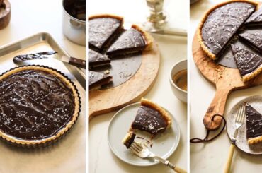 Salted Chocolate Caramel Tart