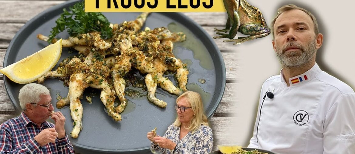 Do the French really eat frog legs? I Tastiest frog legs recipe