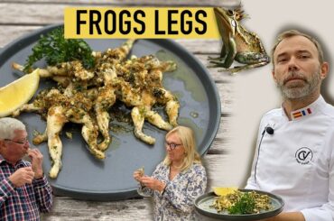 Do the French really eat frog legs? I Tastiest frog legs recipe