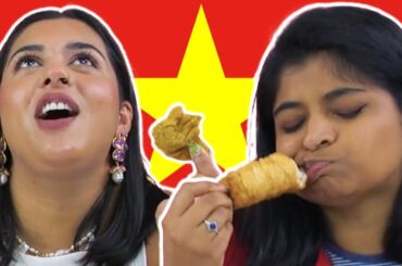 Aussies Try Vietnamese Snacks