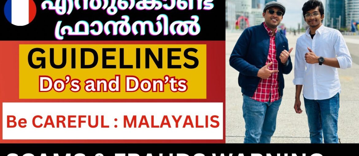 Student Visa In France Malayalam | Scams Alert In France | Malayali Student In France | Fake or Real